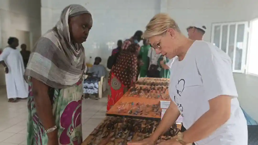 Distribution de lunettes