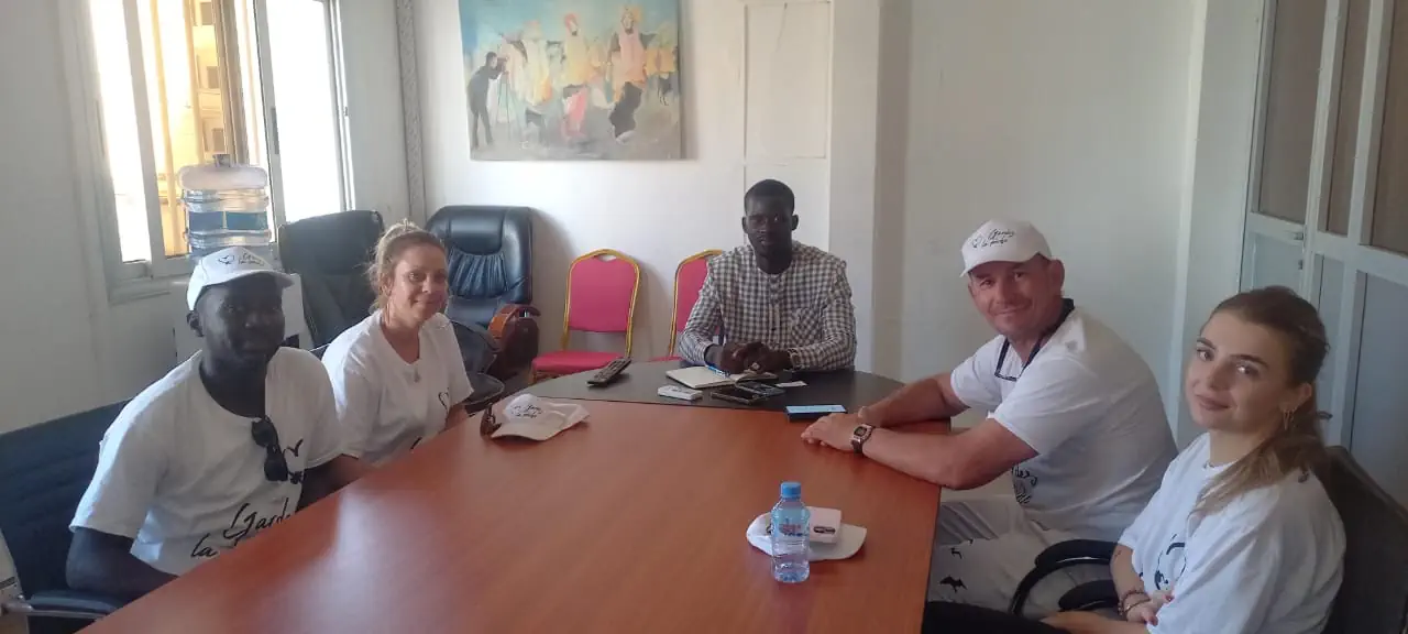 Réunion avec les autorités locales