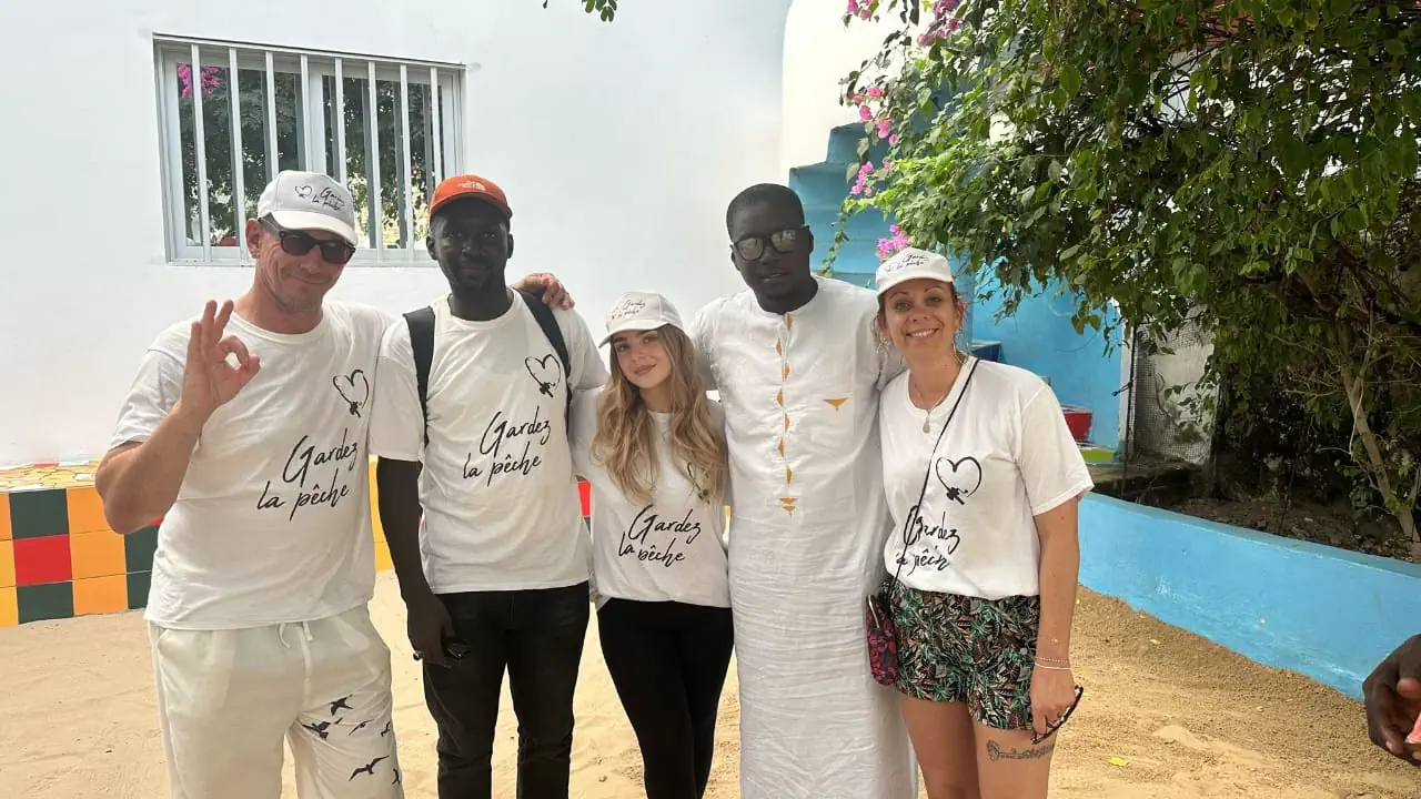 L'équipe Gardez la Pêche sur le terrain