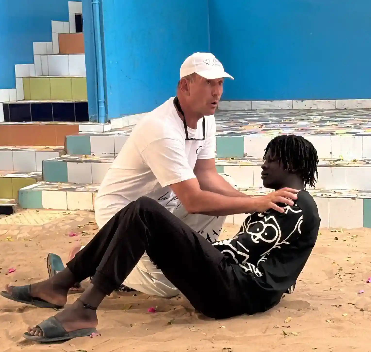 Formation sécurité avec les plongeurs