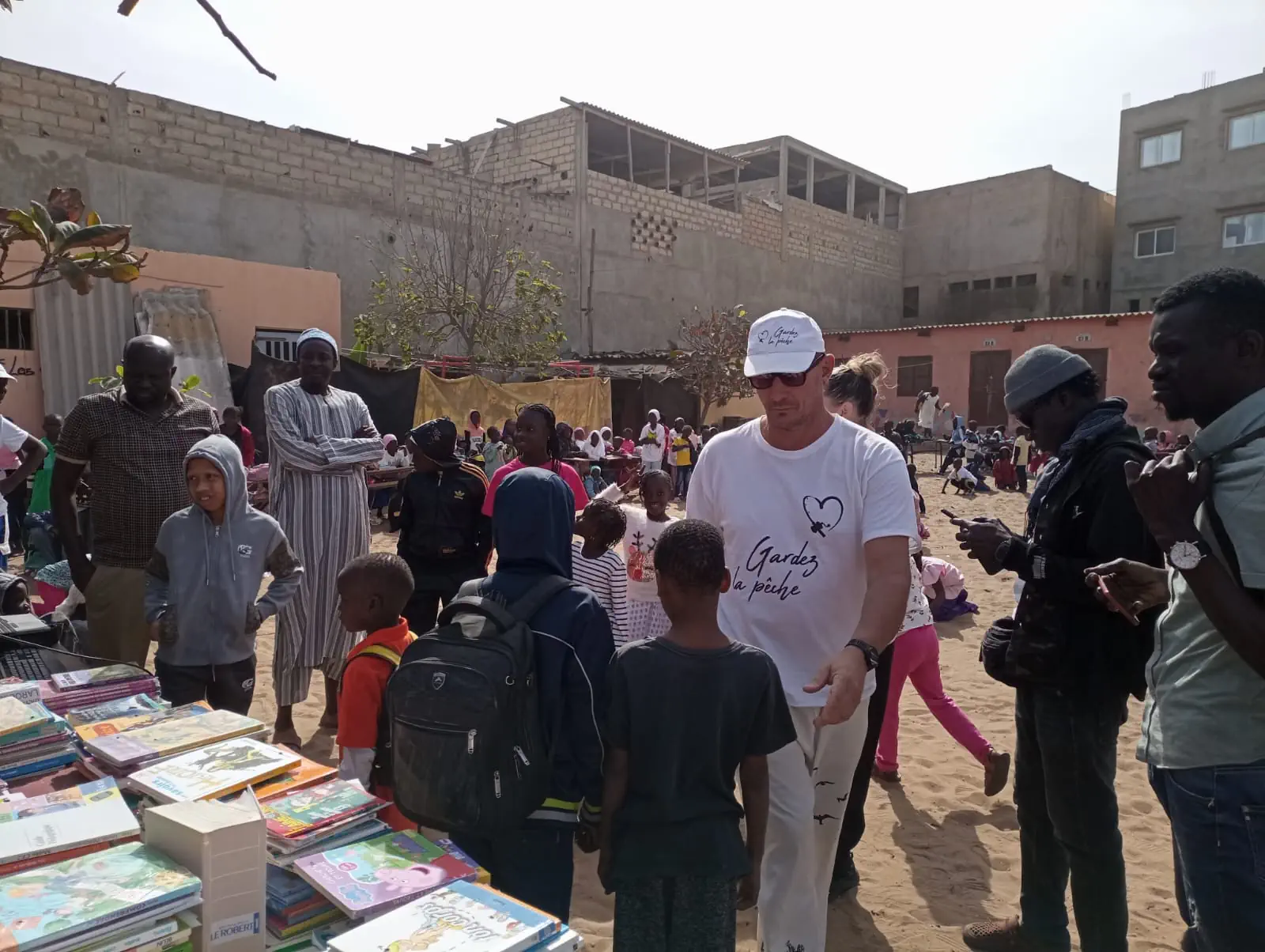 Les enfants de l'école 3 de Yoff