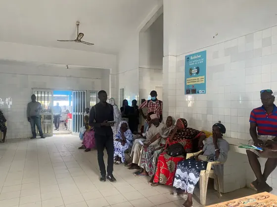 La salle d'attente de la distribution
